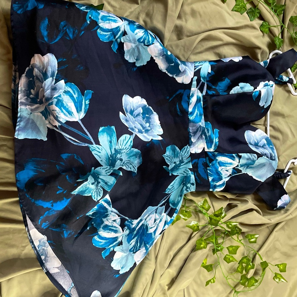 floral homecoming dress